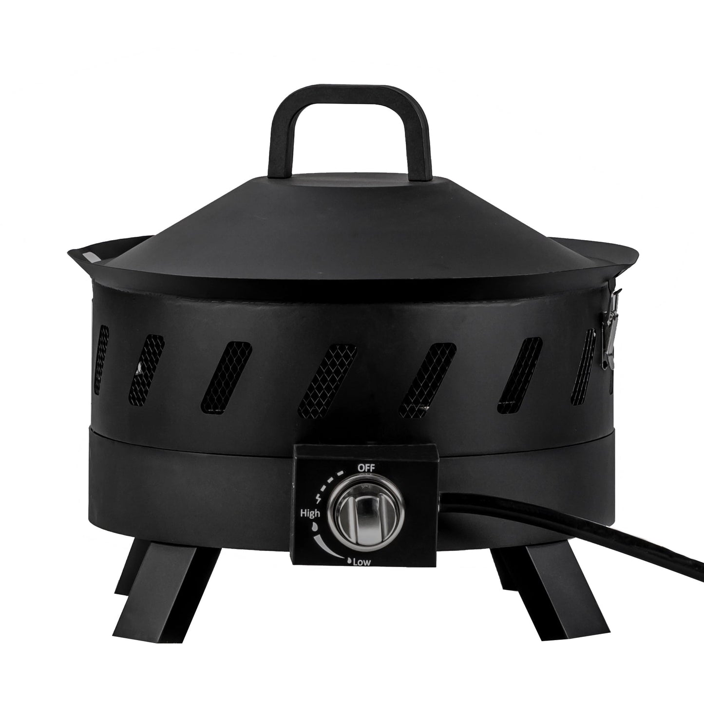 Lava Star Portable Propane Outdoor Fire Pit 17.3-Inch 50,000 BTU Camping Gas Firepit - Home OXO