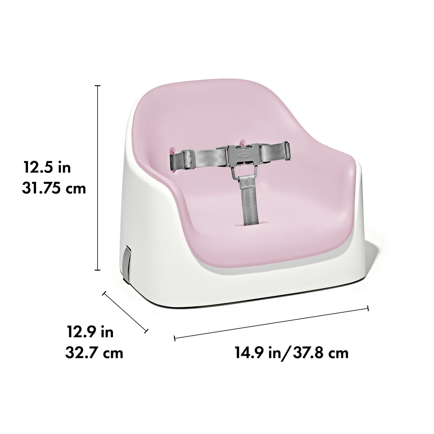 OXO Tot Nest Booster Seat with Straps, Blossom, for Toddlers Ages 1-3 Years - Home OXO