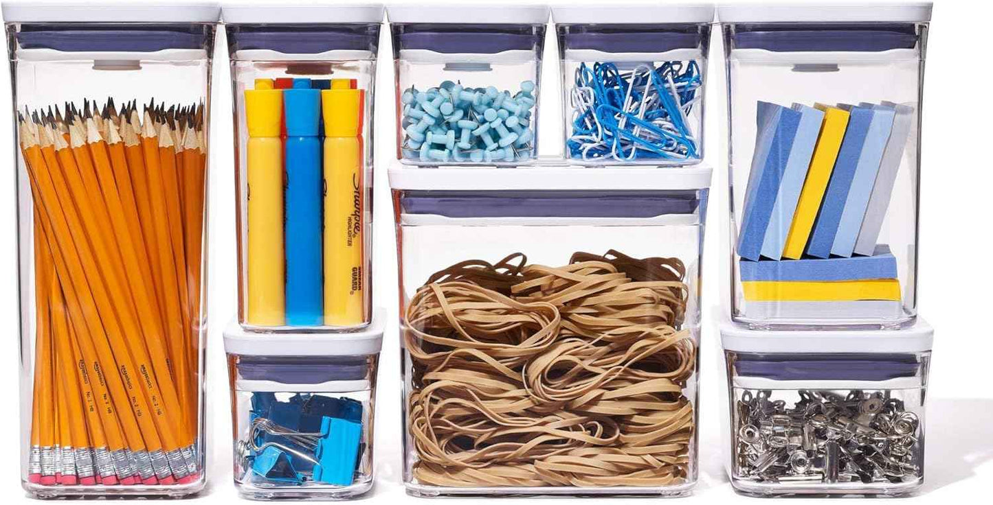 OXO Good Grips 10-Piece POP Container Set, White