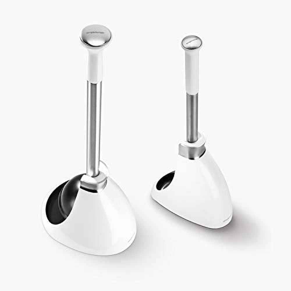 simplehuman Toilet Plunger And Toilet Brush Set