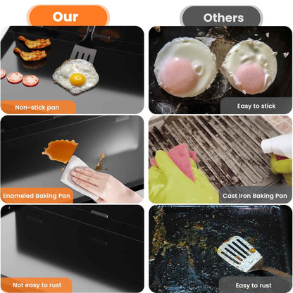 Brefac 3-Burner 23" Outdoor Propane Gas Grill for Camping, Tailgating, BBQ, Parties, Backyard & Patio