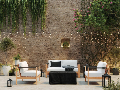 Better Homes & Gardens 42" Rectangle Gas Fire Pit, Black - Home OXO