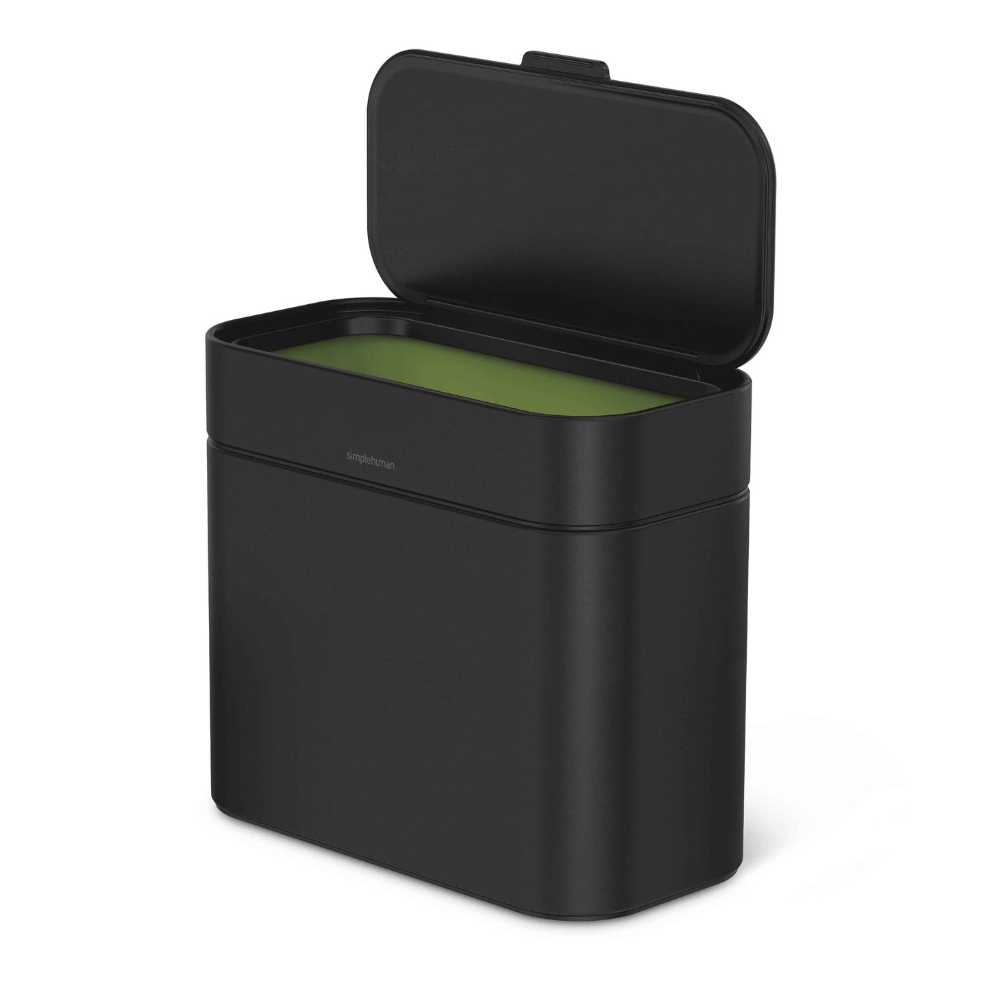 simplehuman Compost Caddy, Detachable and Countertop Bin, 4 Liter / 1.06 Gallon, Matte Black