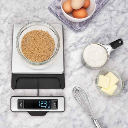 OXO 11 lb. Stainless Steel Digital Food Scale - Home OXO