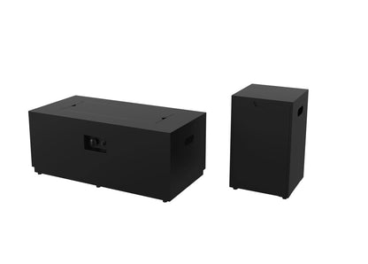 Better Homes & Gardens 42" Rectangle Gas Fire Pit, Black - Home OXO