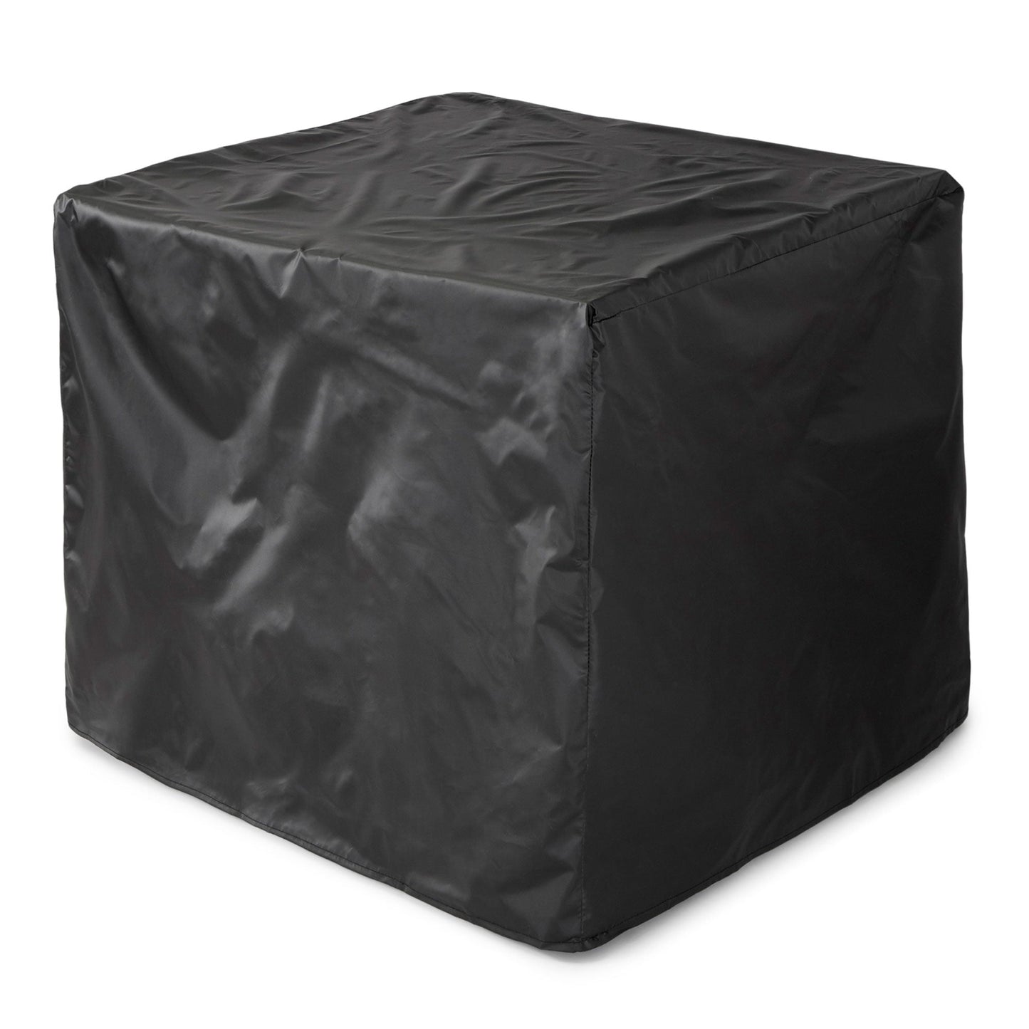 Endless Summer Outdoor Fire Pit Table with Faux Marble Finish, Black Glass - Home OXO