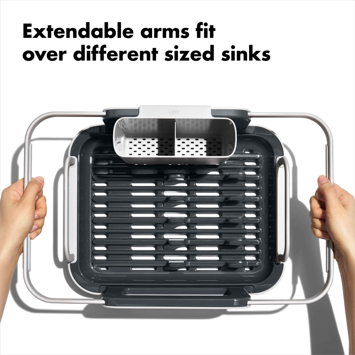 OXO SoftWorks over the Sink Aluminum Dish Rack