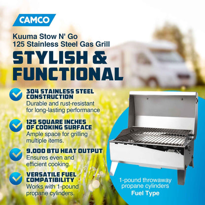 Kuuma Stow N' Go 125 Gas Grill