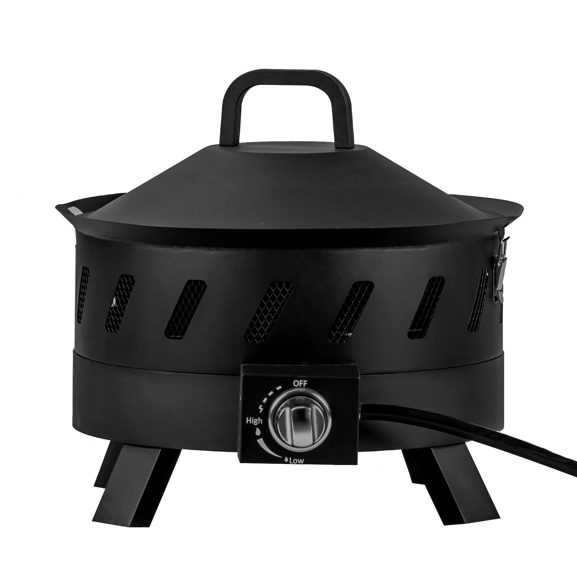 Lava Star Portable Propane Outdoor Fire Pit 17.3-Inch 50,000 BTU Camping Gas Firepit - Home OXO