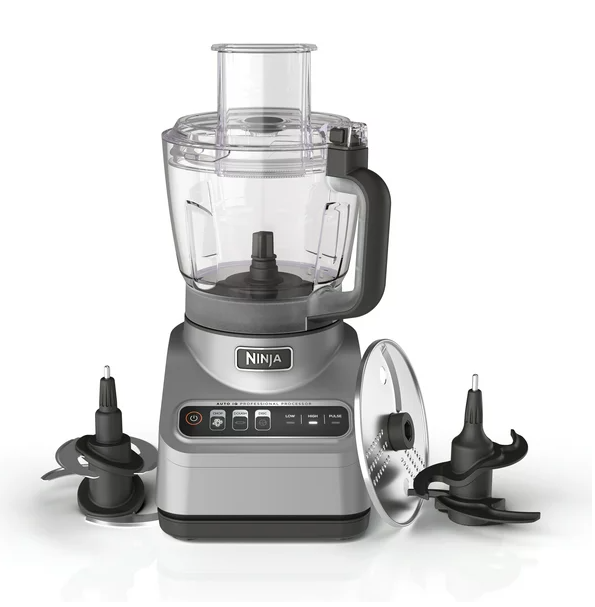 Ninja Professional Food Processor, 850 Watts, 9-Cup Capacity, Auto-iQ Preset Programs, BN600