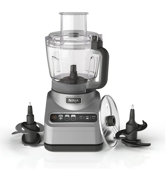 Ninja Professional Food Processor, 850 Watts, 9-Cup Capacity, Auto-iQ Preset Programs, BN600