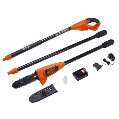 BLACK+DECKER 20V MAX* Lithium Pole Pruning Saw, LPP120
