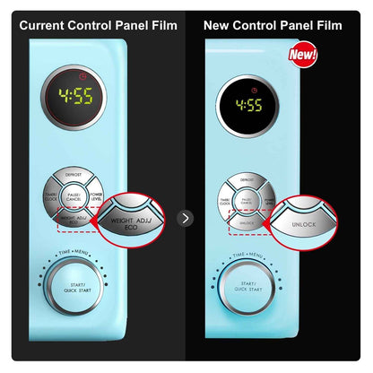 Galanz 0.7 Cu ft Retro Countertop Microwave Oven, 700 Watts, Blue, New