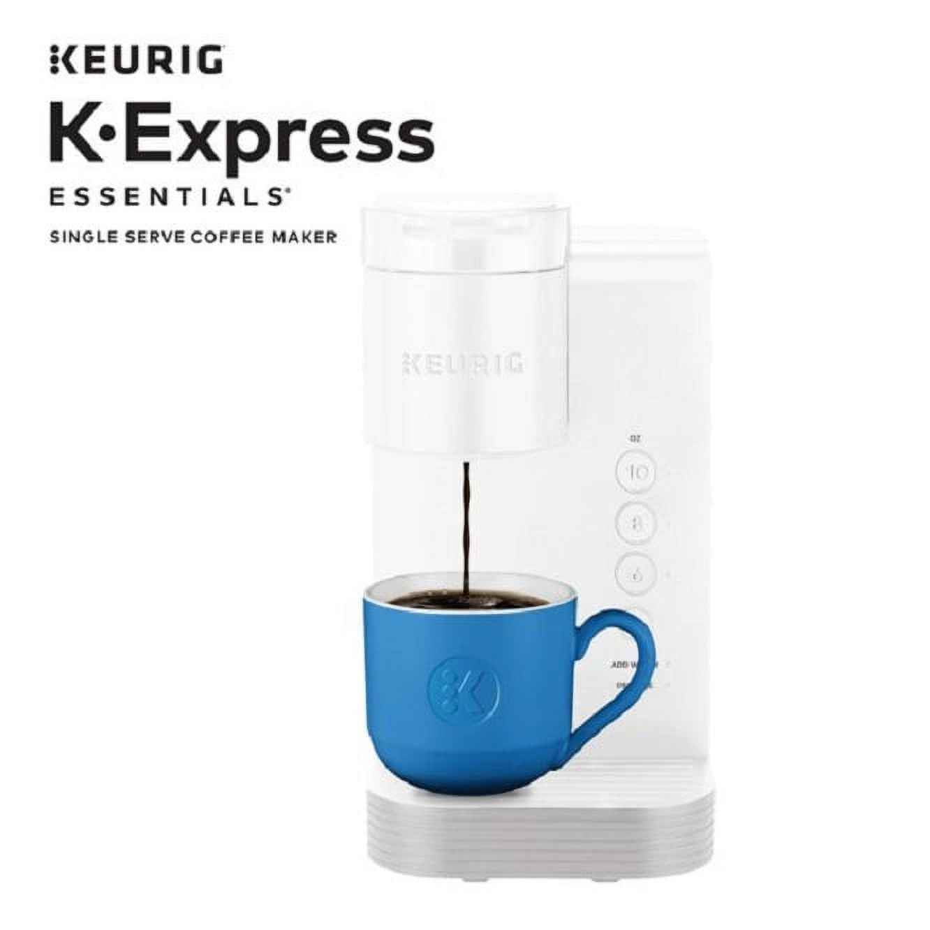 Keurig K-Express Essentials Cloud White Single-Serve K-Cup Pod Coffee Maker