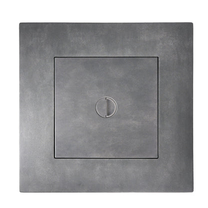 Endless Summer Charles 30 Inch Square Outdoor UV Printed LP Gas Fire Pit Table - Home OXO