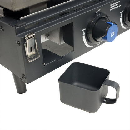 Razor 34.5" 3 Burner Portable Tabletop Griddle for Backyard Cooking and Camping - Home OXO