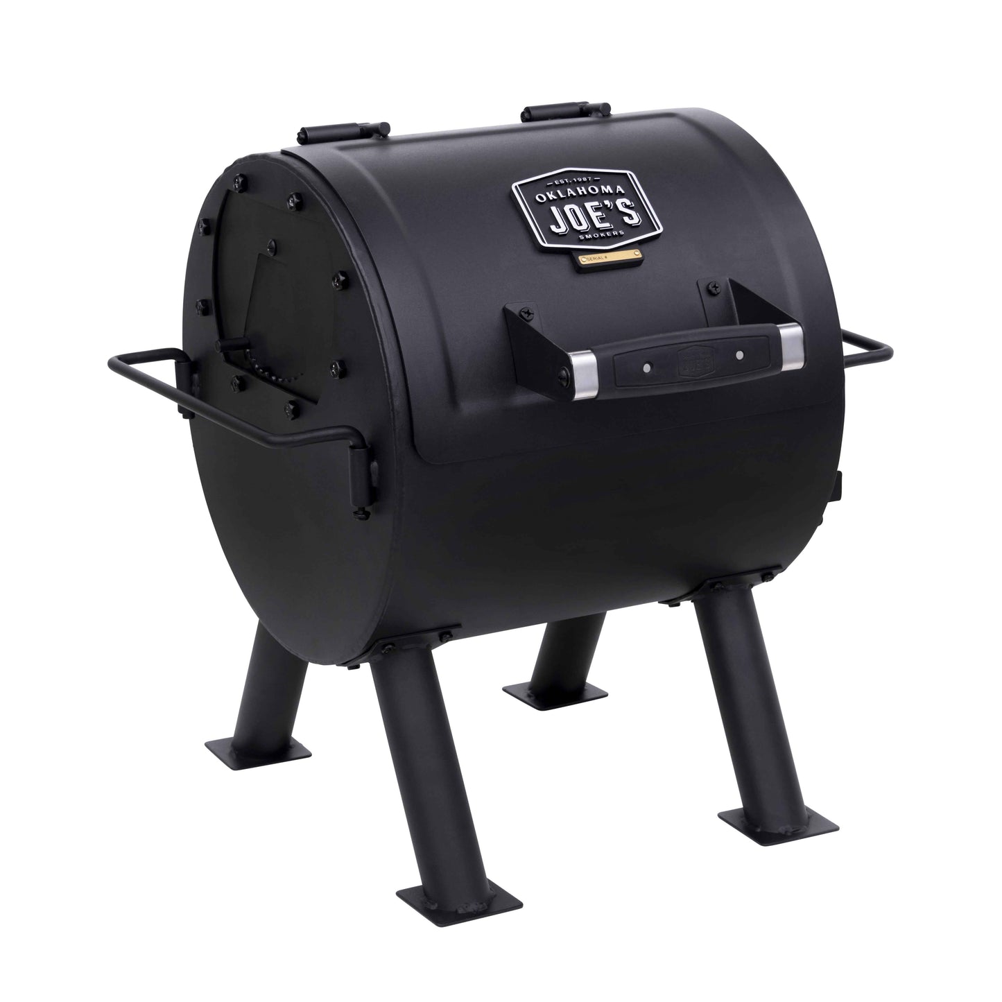 Oklahoma Joe’s Hitch Portable Charcoal Grill, Black