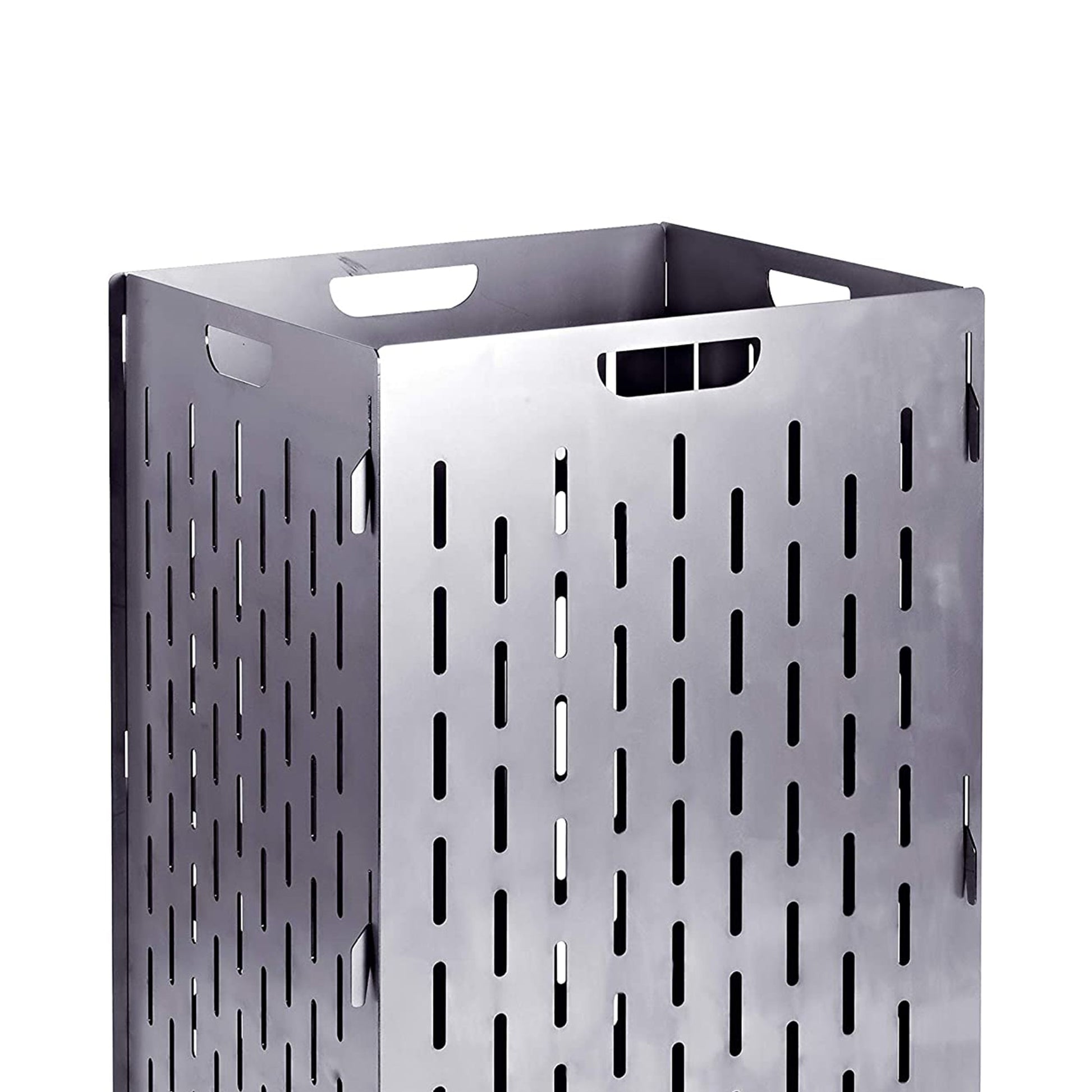 Yard Tuff YTF-202036BC 20 x 20 x 36 Inch Steel Burn Cage with Vent Holes, Gray - Home OXO