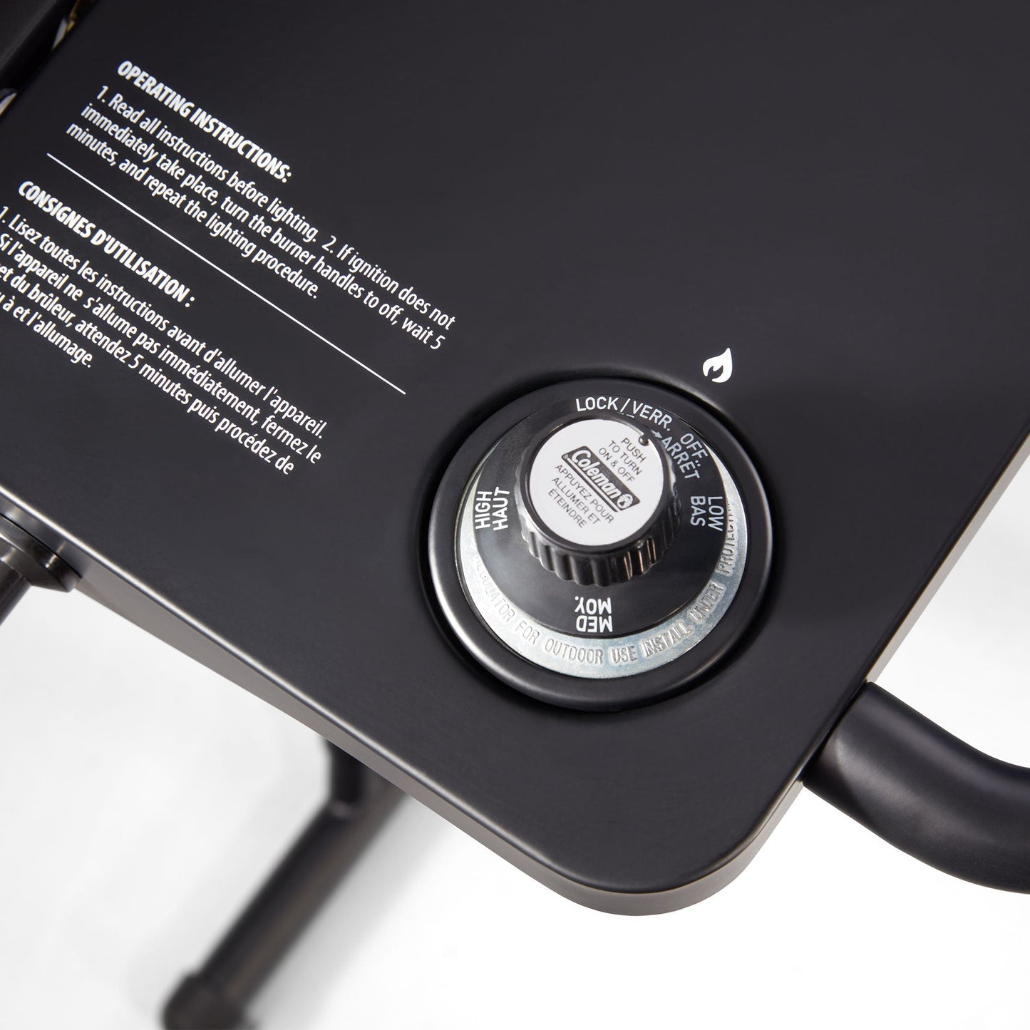 Coleman 19 Inch Road Tripping, Camping, and Tailgating Portable Propane Griddle - Home OXO