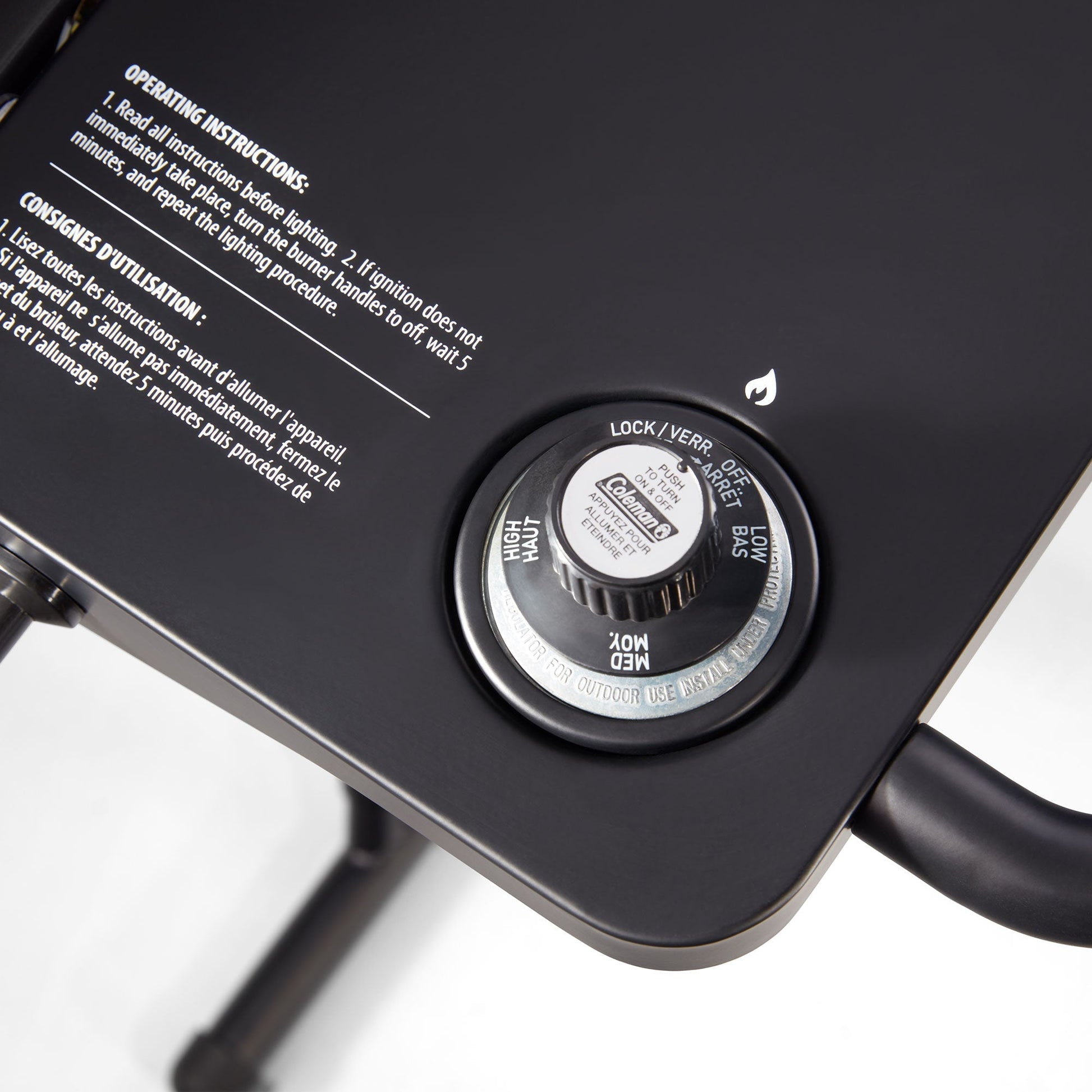 Coleman 19 Inch Road Tripping, Camping, and Tailgating Portable Propane Griddle - Home OXO