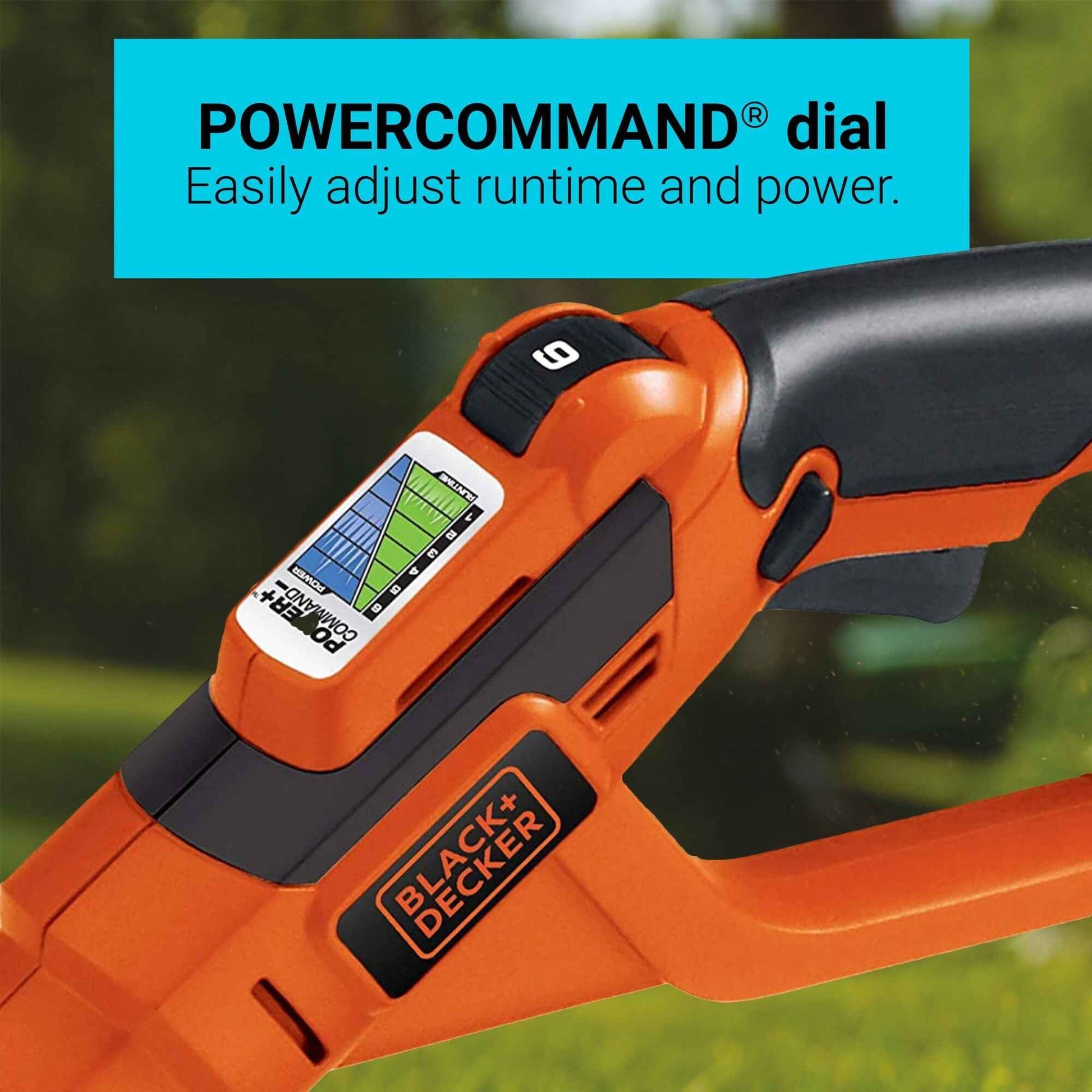 BLACK+DECKER 40V MAX* 13 inch, 2 in 1 Cordless String Trimmer/Edger with POWERCOMMAND Kit, LST136
