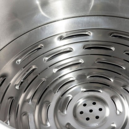 Flame Engine 19" Circular Smokeless Fire Pit w/Carry Bag, 304 Stainless Steel - Home OXO