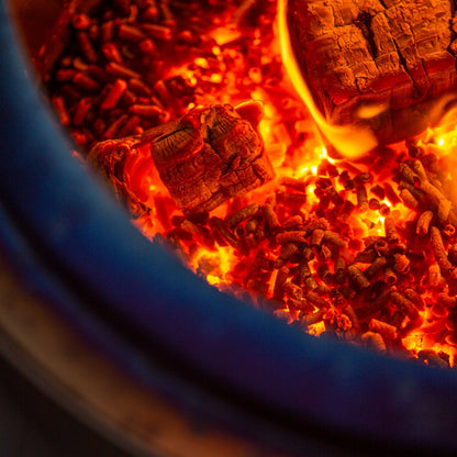 Flame Engine 19" Circular Smokeless Fire Pit w/Carry Bag, 304 Stainless Steel - Home OXO