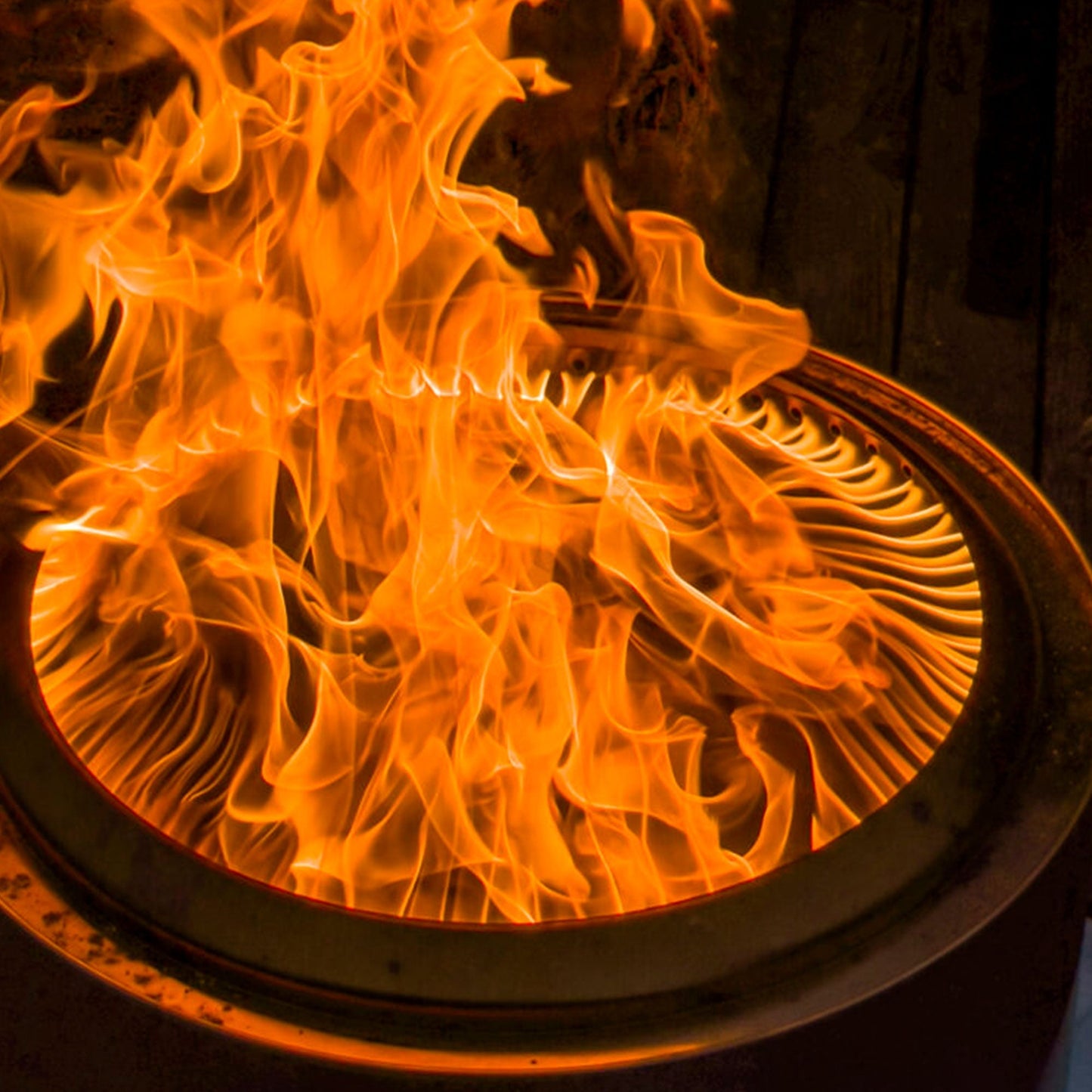 Flame Engine 19" Circular Smokeless Fire Pit w/Carry Bag, 304 Stainless Steel - Home OXO