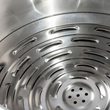 Flame Engine 19 Inch Square Smokeless Fire Pit w/Carry Bag, 304 Stainless Steel - Home OXO