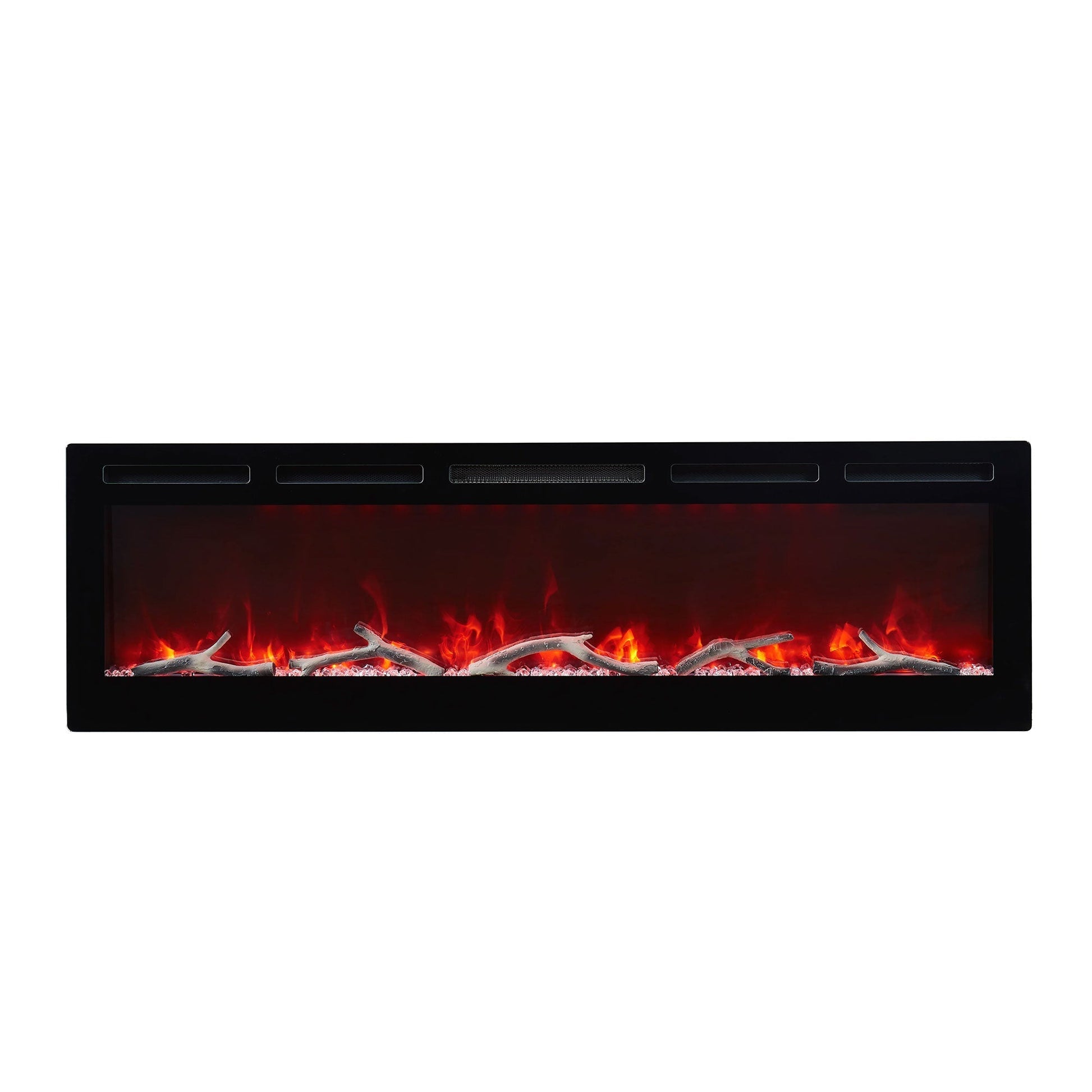Edyo Living Wall Mount or Recessed Electric Fireplace with Touch Screen, 50 Inch - Home OXO