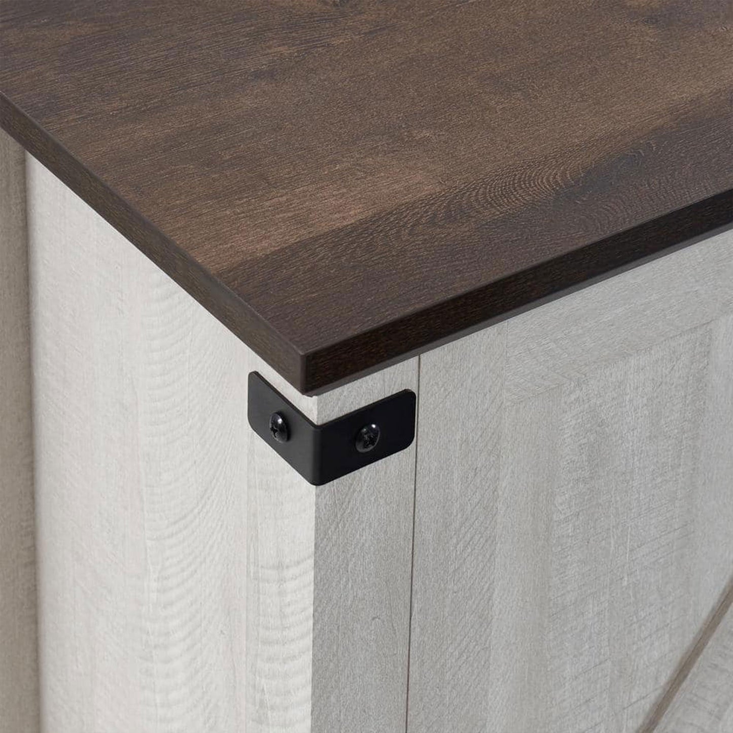 Edyo Living 63in Freestanding Wooden Electric Fireplace TV Stand Console, Grey - Home OXO