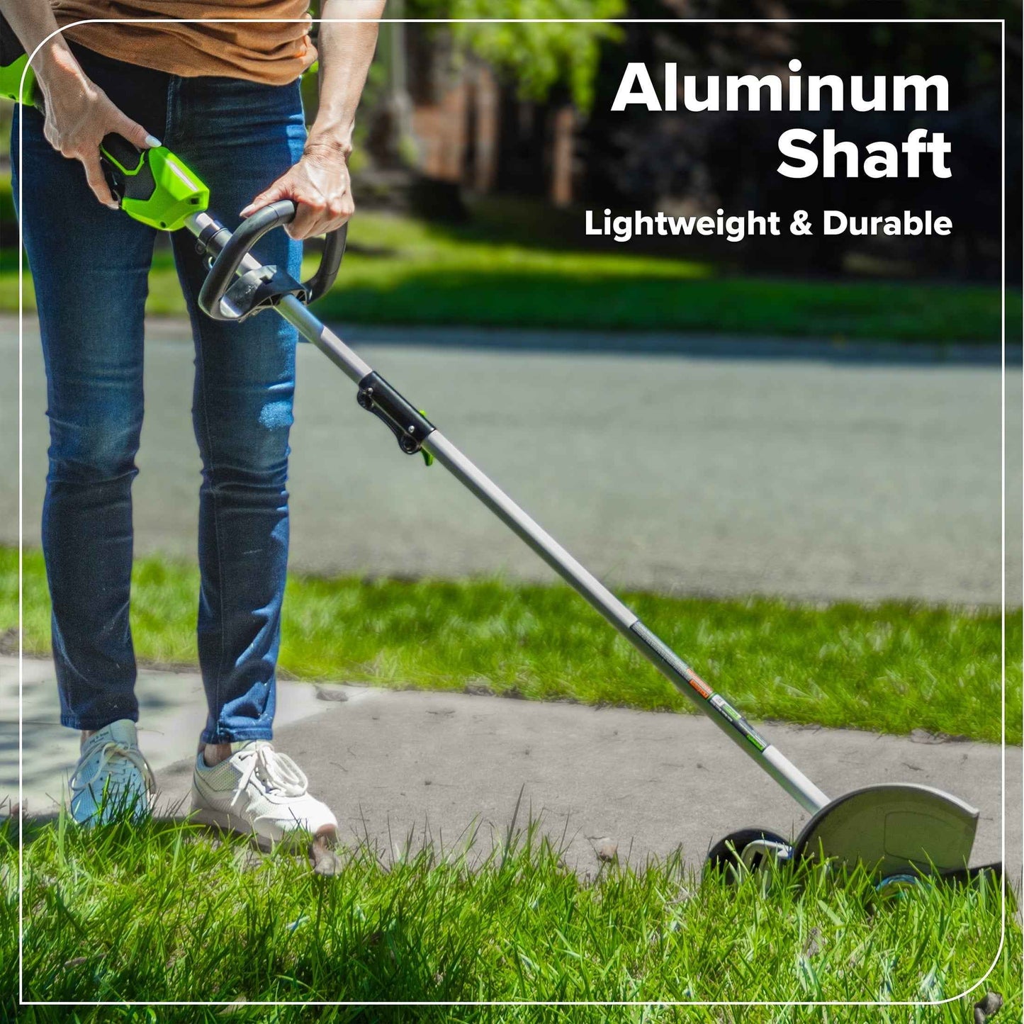 Greenworks 60V 8" Attachment Capable Edger, Tool Only, 2704002T