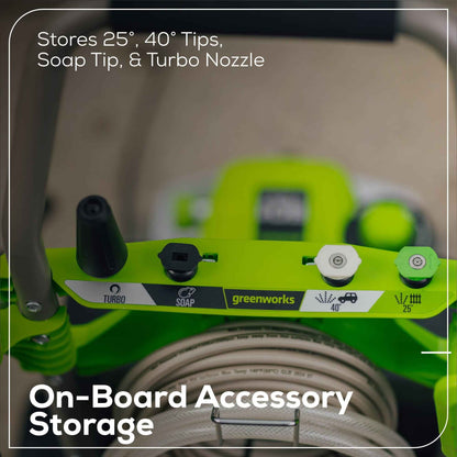 Greenworks Hybrid 60V 1800 PSI at 1.2 GPM Electric Cold Water Pressure Washer 5109402T