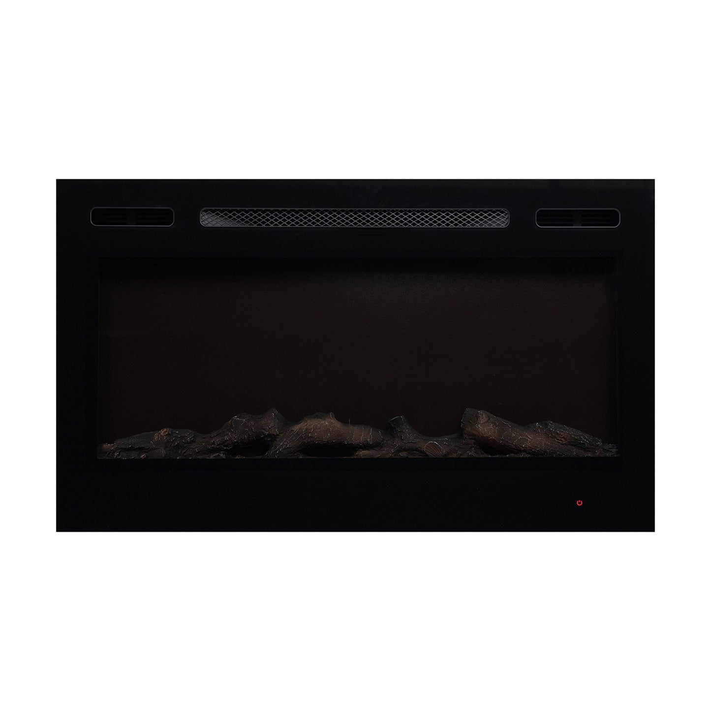 EdenBranch Electric Fireplace, Recessed or Wall Mount, Adjustable Heat, 36 Inch - Home OXO