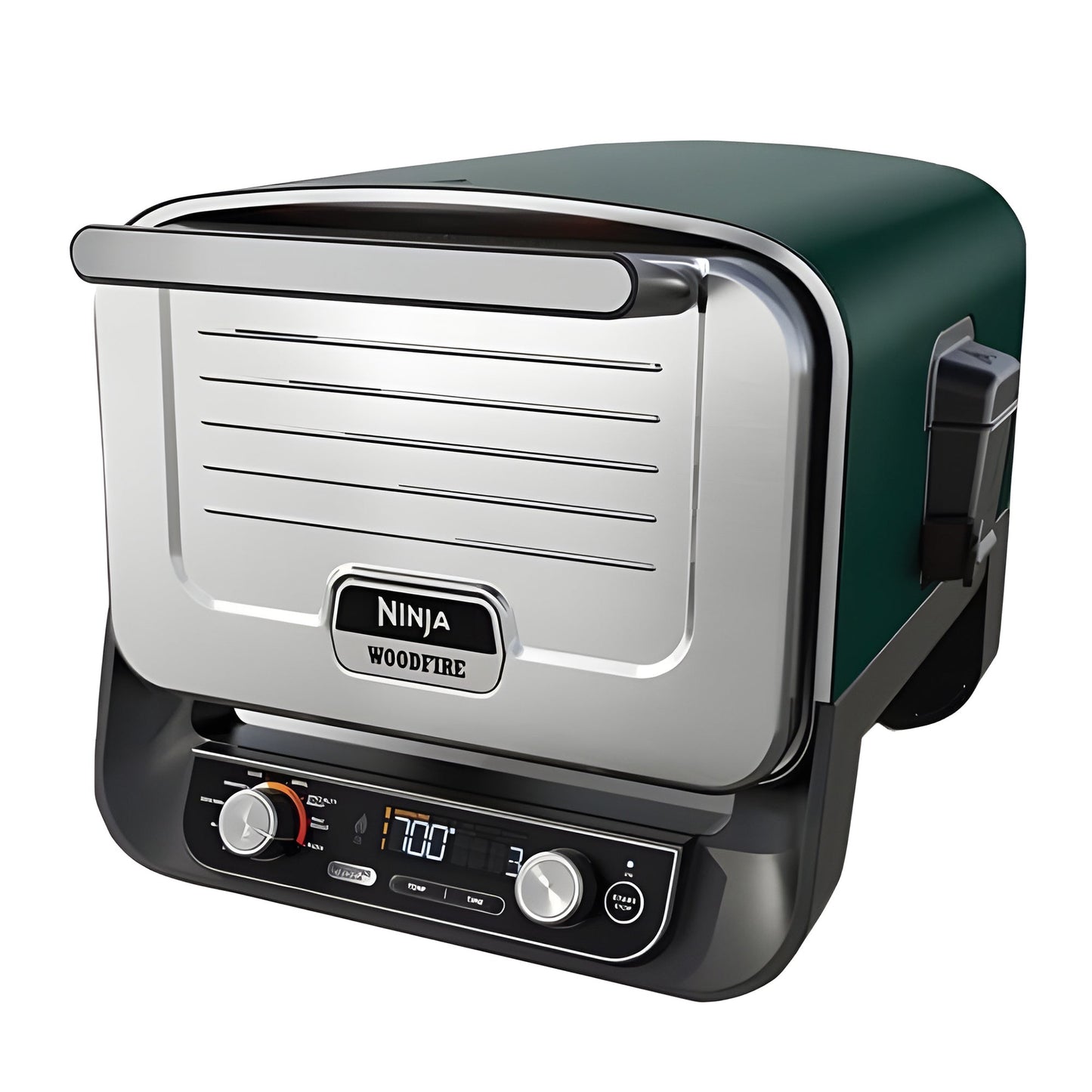 Ninja Woodfire 8-in-1 Outdoor Smoker Pizza Oven with 5 Pizza Settings, Green - Home OXO