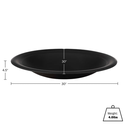 Pure Garden 30in Fire Bowl - Firepit Insert for DIY Fire Pit or Replacement - Home OXO