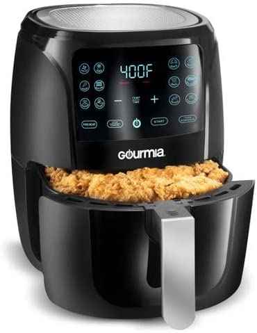 Gourmia GAF686 Digital 6 Quart Air Fryer with Guided Cooking