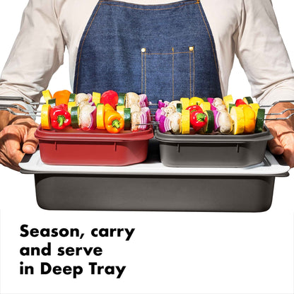 OXO Softworks Grilling Prep & Food Storage Carry System