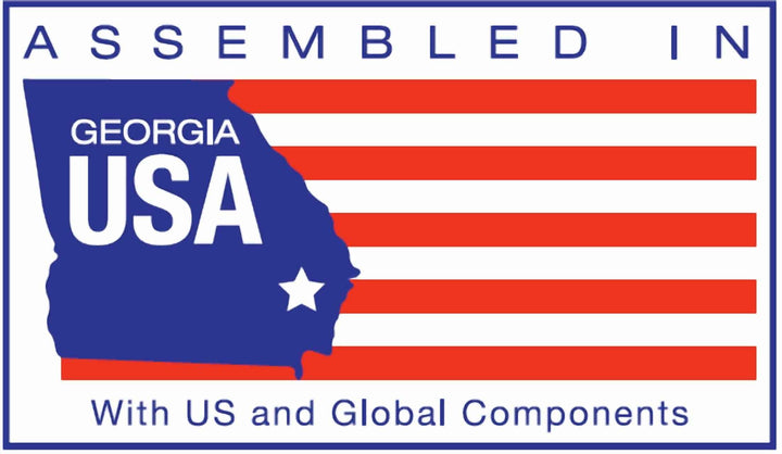 Yard Force YF21-SD-TW 21" Gas Lawn Mower, 125cc Made in the USA Briggs & Stratton® e450 engine,  Adjustable Cutting Heights, 20" Cutting Path, 7" Wheels, TCI Ignition 2-year warranty