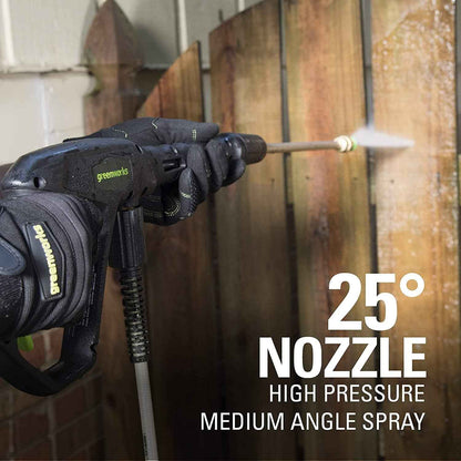 Greenworks 2000 Max PSI, 1.1 GPM (13 Amp) Electric Pressure Washer GPW2000-1RG