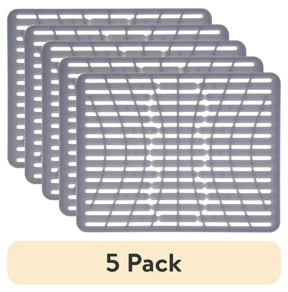 (5 pack) OXO Softworks Silicone Sink Mat, Large
