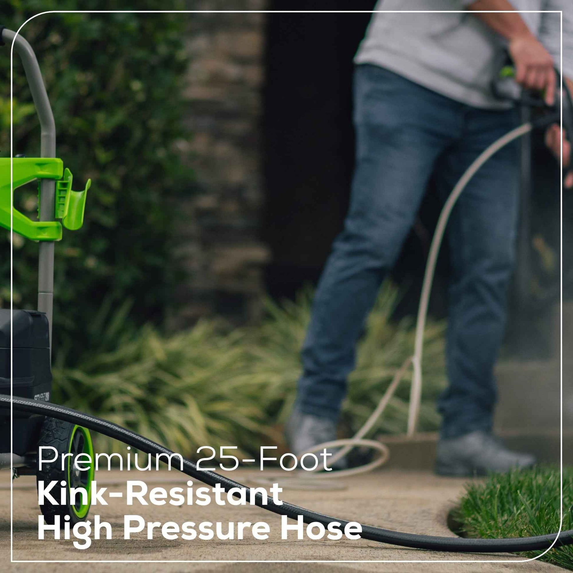Greenworks Hybrid 60V 1800 PSI at 1.2 GPM Electric Cold Water Pressure Washer 5109402T
