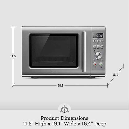 Breville The Compact Wave™ Soft Close Countertop Microwave Oven