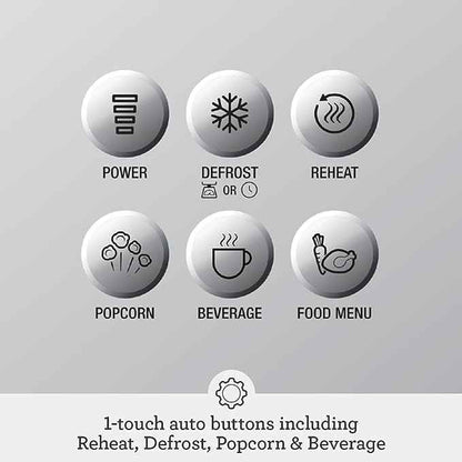 Breville The Compact Wave™ Soft Close Countertop Microwave Oven