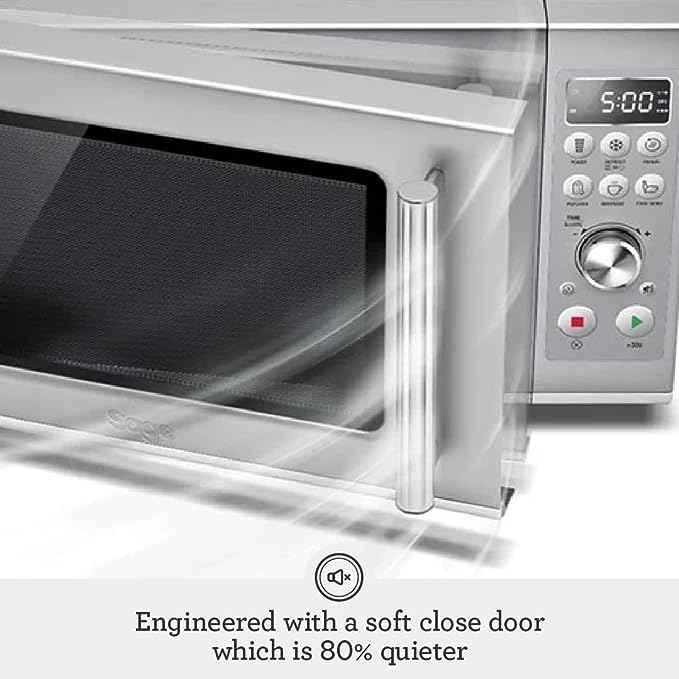 Breville The Compact Wave™ Soft Close Countertop Microwave Oven