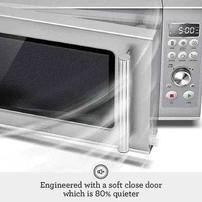 Breville The Compact Wave™ Soft Close Countertop Microwave Oven