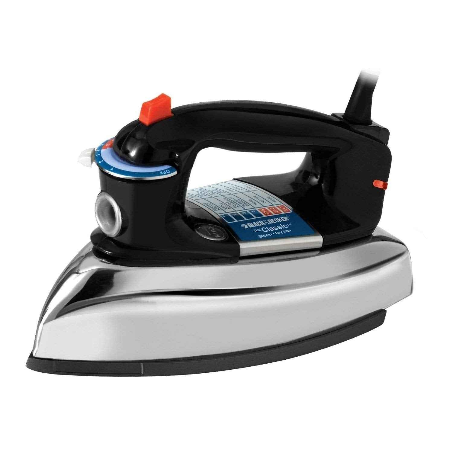 Black & Decker Classic Heavy Duty Iron