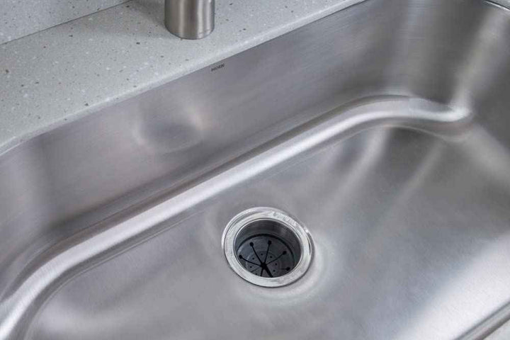 Moen GX50C Prep Series 1/2 HP Continuous Feed Garbage Disposal with Sound Reduction, Power Cord Included, Black