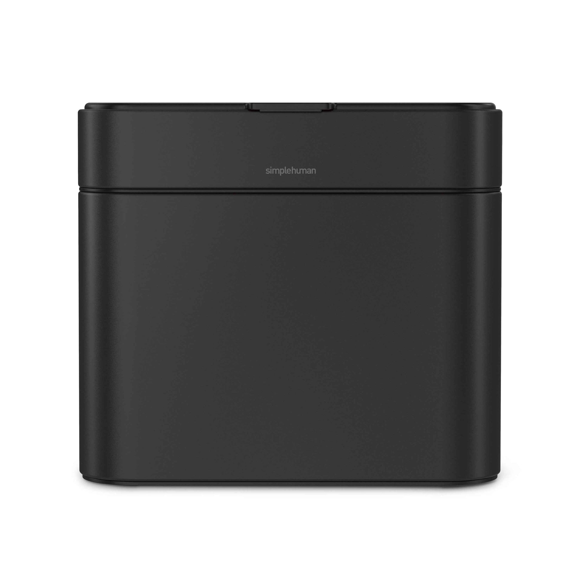 simplehuman Compost Caddy, Detachable and Countertop Bin, 4 Liter / 1.06 Gallon, Matte Black