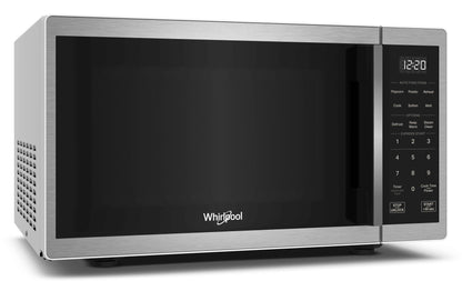 Whirlpool 0.9 cu. ft. Stainless Steel Countertop Microwave With Steam Clean - 900 Watt